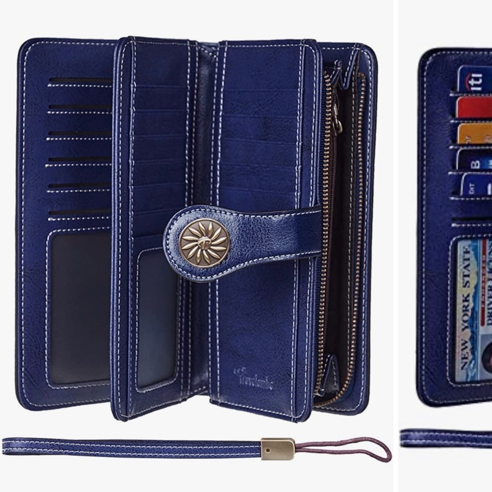 Large Capacity RFID Blocking  Wallet